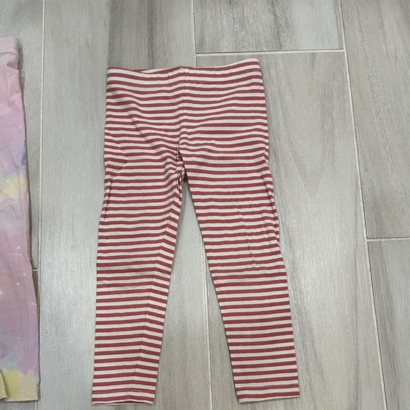 H&M 3T 4T Kids Leggings Set - Pink, Red, Multicolor - Picture 6 of 16